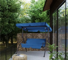 Zahradní houpačka CANOPS modrá