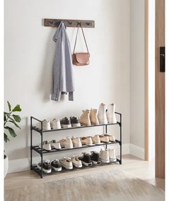 Botník ALVORO čierny