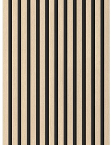 Mexen Lam-B, akustické stenové lamely 275 × 30 cm, HDF doska 4 mm, technická dyha, dub pieskový, S100-275307-3015-001