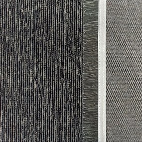 Moderný jednoduchý koberec v sivej farbe Šírka: 80 cm | Dĺžka: 300 cm