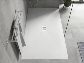 Mexen Hugo, obdĺžniková sprchová vanička SMC 170 x 100 cm, biela, biela krytka, 42101017-W