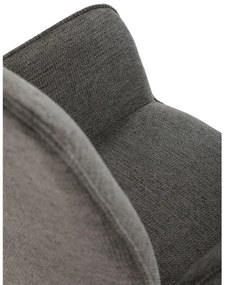 Jedálenská stolička DCH-C2148 GREY2 s vodoodolnýmpoťahom