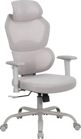 Kancelárska stolička Dalida, svetlo šedá%