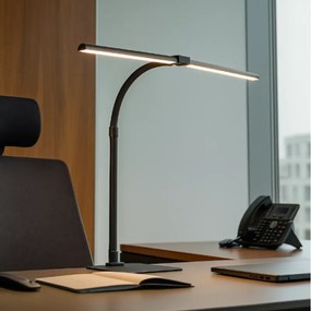 Stolná LED lampa ALVARO, základňa, diaľkový ovládač