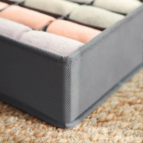 Organizér do zásuvky na bielizeň GRANT sivý