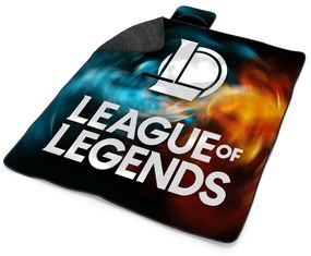 Sablio Plážová deka League of Legends Glow: 200x140 cm