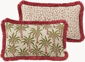 Ručne vyrobený exteriérový obojstranný vankúš Laura & Maya