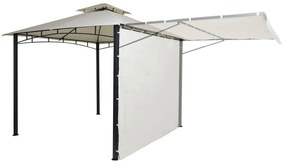 Pergola se stahovací střechou 2,5x2,5 m
