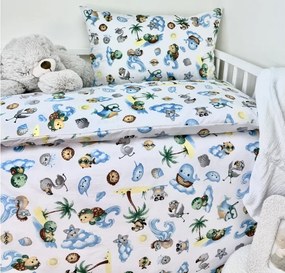 INTERMEDIC SK Detské obliečky 90x130/45x65 Ocean – morský vzor, bavlna, zips