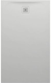 LAUFEN Pro obdĺžniková sprchová vanička z materiálu Marbond, odtok na kratšej strane, 1500 x 900 x 42 mm, svetlá šedá, H2139520770001