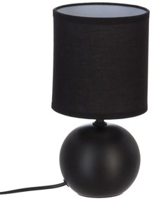 Hector Keramická stolová lampa Timeo čierna