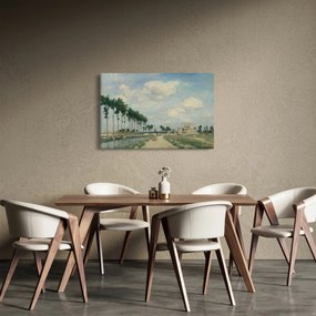 Obraz - Johan Barthold Jongkind, The Towpath, reprodukcia (90x60 cm)