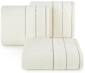 BAVLNENÝ UTERÁK ELZA SADA 6KS 50X90 CM KRÉMOVÁ