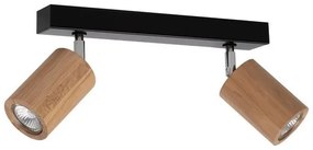 Spot-Light 3912174 - LED stropné bodové svietidlo MATTI 2xGU10/5W/230V dub