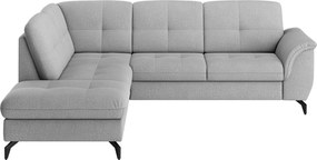XXXLutz ROHOVÁ SEDAČKA, textil, sivá Sit & More - Sedačky - 000144013372
