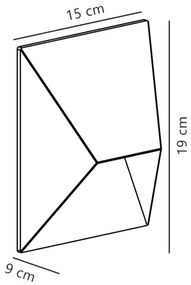 Nordlux - Vonkajšie nástenné svietidlo PONTIO 1xGU10/25W/230V IP54