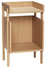 Konzolový stolík console 38 x 35 cm prírodný MUZZA
