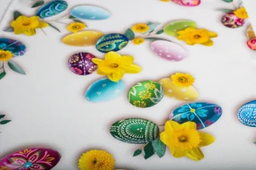 Dekorstudio Veľkonočný behúň s potlačou - Vzor 3 Rozmer behúňa (šírka x dĺžka): 40x200cm