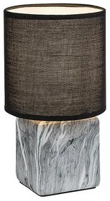 Rabalux 74068 stolná lampa Nalisa, hranatá, čierna