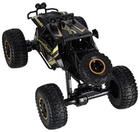 KIK RC Rock Crawler auto na diaľkové ovládanie 1:8, 4x4, čierne