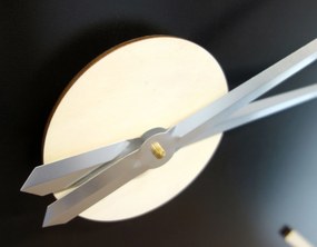 SENTOP | Drevené nástenné hodiny z preglejky I SENTOP 12D003 PLYWOOD analógové