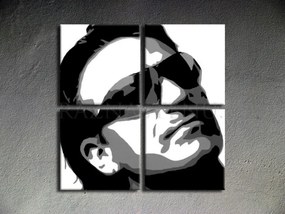 Ručne maľovaný POP Art obraz Bono-U2 | rôzne rozmery