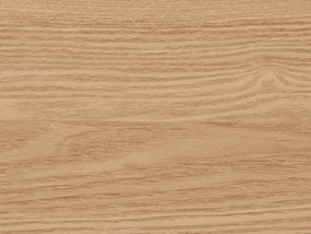 Komoda s 3 zásuvkami svetlé drevo/biela PALMER Beliani