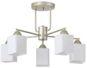 Prisadený luster 5xE27/60W/230V