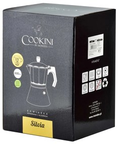 Kanvica na kávu SILVIA 600 ml sivá