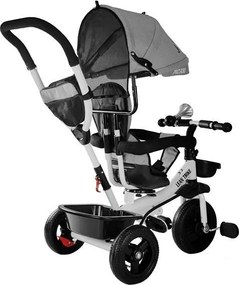 LEAN Toys Trojkolka PRO300 sivá