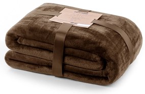 DecoKing Deka z mikrovlákna MIC 150/220x200 cm Rozměr: 200x220 cm, Barva: BROWN/hnědá