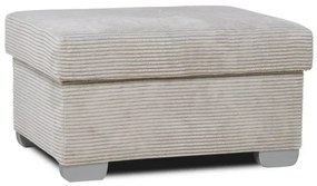 Taburet LIVE s úložným priestorom, žltá/wenge (martin 12)