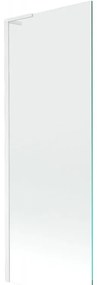 Mexen Next L, 1-krídlová vaňová zástena 70 x 150 cm, 6mm číre sklo, biely profil, 895-070-000-03-00-20