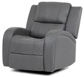 Autronic BONTEC Polohovacie kreslo, sivá, látka vintage, TV-4089 GREY Farba: Šedá