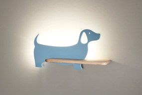 Candellux DOG Nástenné svietidlo 5 LED 4000K IQ KIDS BLUE FSC MIX 70% 21-02976