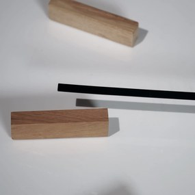 Dekorstudio Moderné drevené hodiny EKO Simple Stick 75cm