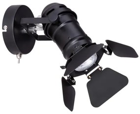 Globo 54650-1B - Nástenné bodové svietidlo EGON 1xGU10/50W/230V