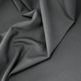 KRÁTKY ZÁVES NA KRÚŽKOCH RITA 140X175 CM GRAFITOVÁ