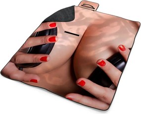 Sablio Plážová deka Prsia: 200x140 cm