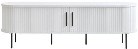 Biely TV stolík 180x56x45 cm Nola – Unique Furniture