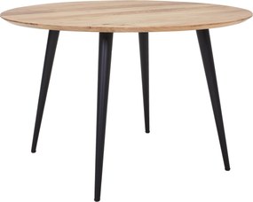XXXLutz JEDÁLENSKÝ STÔL, akácia, čierna, farba akácie, 120/120/76 cm Livetastic - Stoly - 001630019801