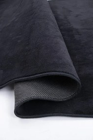 Protišmykový koberec PLUSH čierny