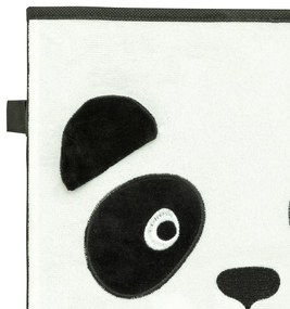 Úložný box Panda, 29x29x29 cm, čierna/biela