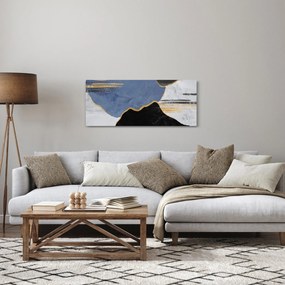 Obraz - Textúrované tvary (120x50 cm)
