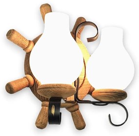 Brilagi - Nástenné svietidlo TIMONA 2xE14/40W/230V buk