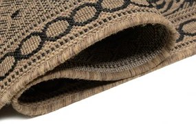 Behúň Floorlux 20369 Coffe / čierny