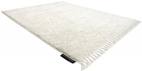 Dywany Łuszczów, Kusový koberec Berber 9000 cream, 80x150, biela, obývacia izba