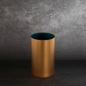 Dekoračná váza LOTOS 15x25 cm zlatá