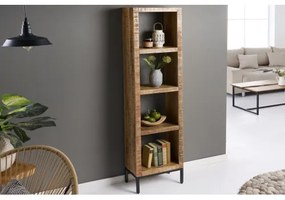 Knižnica/Regál 42375 40cm Drevo Mango  - Komfort-nábytok