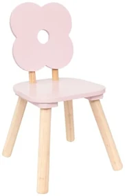Detská stolička FLEUR ružová